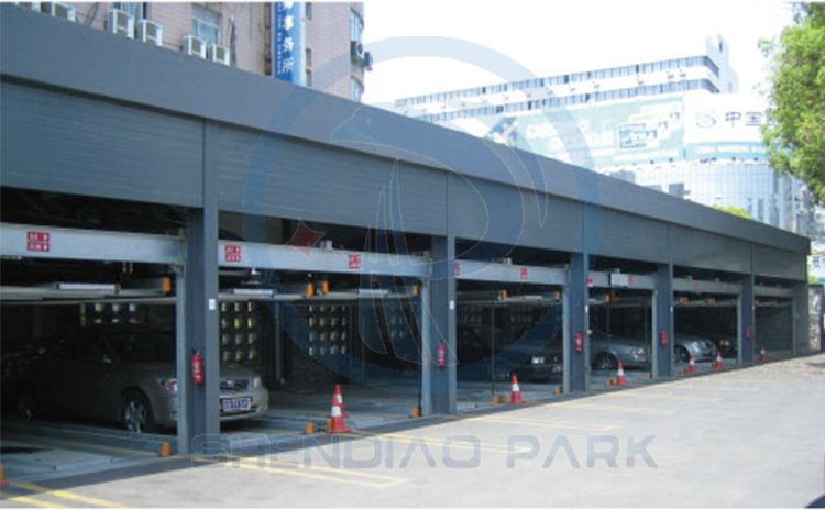 簡(jiǎn)易升降式雙層機(jī)械車位