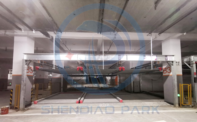 機(jī)械式雙層停車位