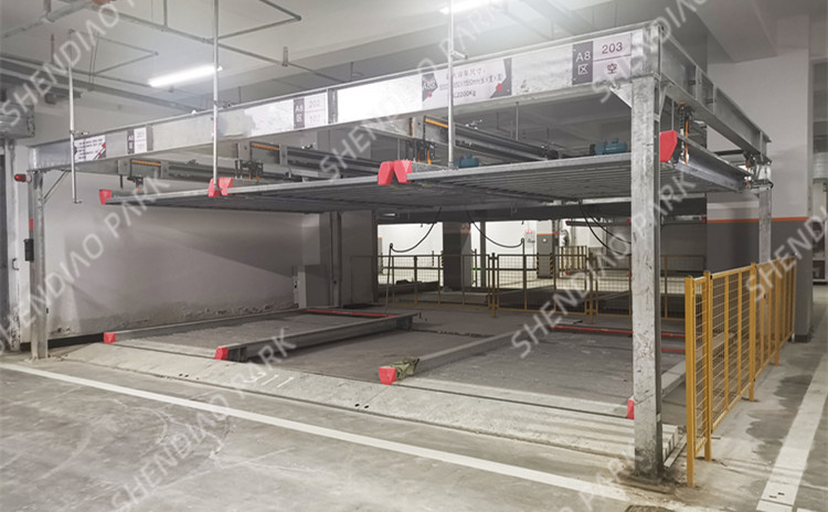 雙層機(jī)械式立體車庫