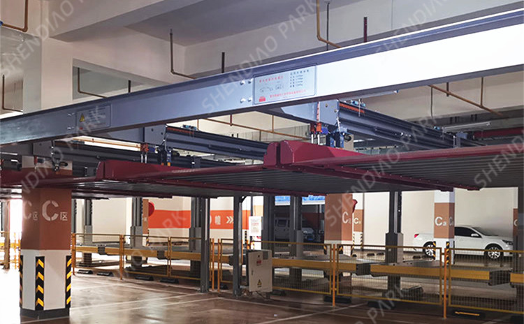 神雕立體車庫案例-江西贛州房地產(chǎn)機(jī)械車位租賃項(xiàng)目